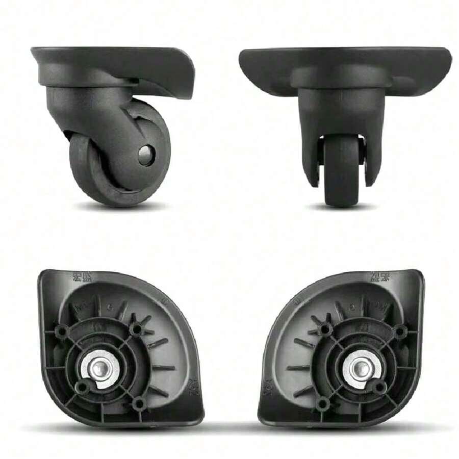 076 Stroller Box Accessories, Luggage Repair Wheels, Swivel Wheels, Caster Wheels Repair, Luggage Repair Parts - Black - View 1