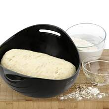 多功能硅胶烤盘，家用厨房烘焙工具，面包烤盘，烤盘 - 黑色 - 查看 8