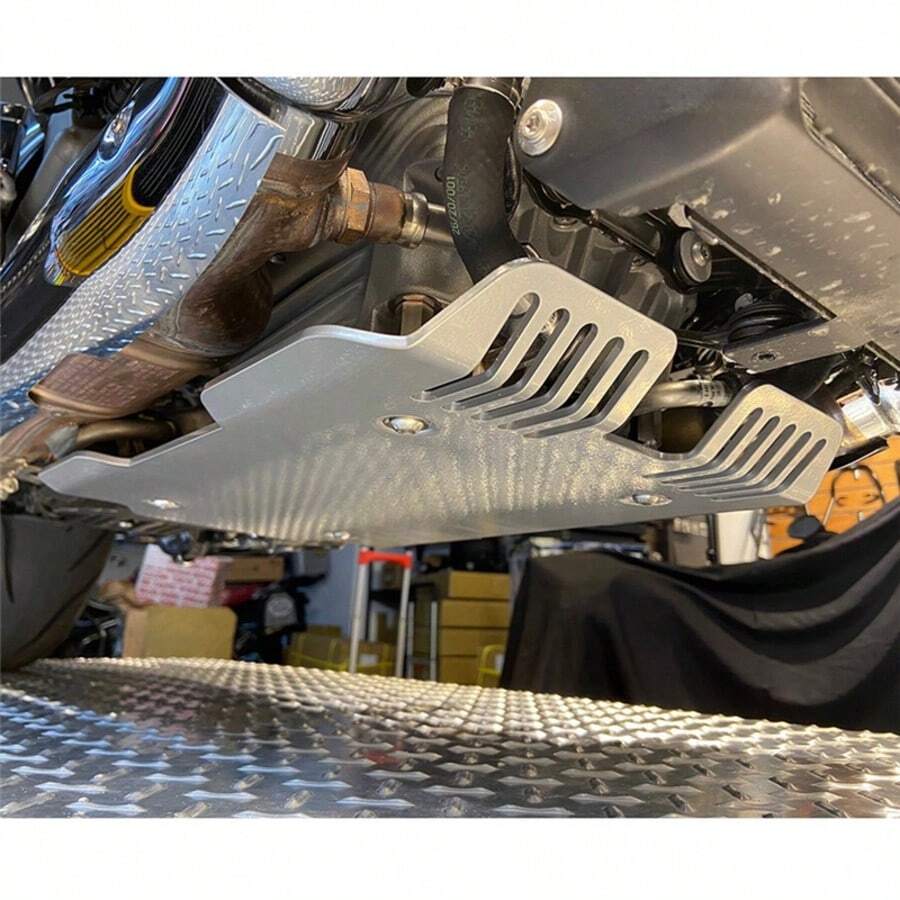 Motorcycle Engine Under Guard Skid Plate Protector Cover Grid Chassis For BMW R18 2020-2022 - - A - View 1