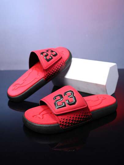 2026 Spring/Summer New Men's Soft-Sole Plus Size Slippers Size 47, Non-Slip Wear-Resistant Lightweight Soft Slippers, Indoor Casual Flip-Flops, Outdoor Beach Slip-On Sandals, Slip-On Slippers