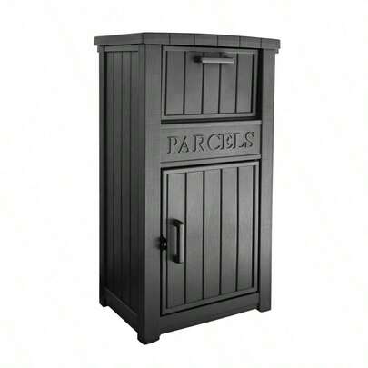 2025新作 宅配ボックス 屋外 収納ボックス 収納庫 小型 置き配 ストッカー 物置 屋外収納庫