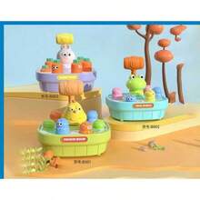 Juego de golpear al topo con raton - ABS, juguete de martillar,juguete educativo interactivo para ninos de 3 anos en adelante,golpear un topo juego,golpear un topo juego para niños,juguetes martillo para niños pequeños,martillando y golpeando juguetes,juguete martillo - polluelo - Ver 13