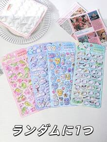 这款透明防水水晶球树脂 3D 套装包含泰坦、花朵、泰迪熊和各种 3D 动物形状，非常适合 DIY 手机壳，或作为水瓶、玩具、盒子、电子设备和其他物品的可爱装饰品。 - 彩色 - 查看 11