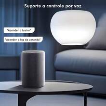 Mini Interruptor Inteligente 16a Wifi Automação Alexa Branco - Branco - Visão 8