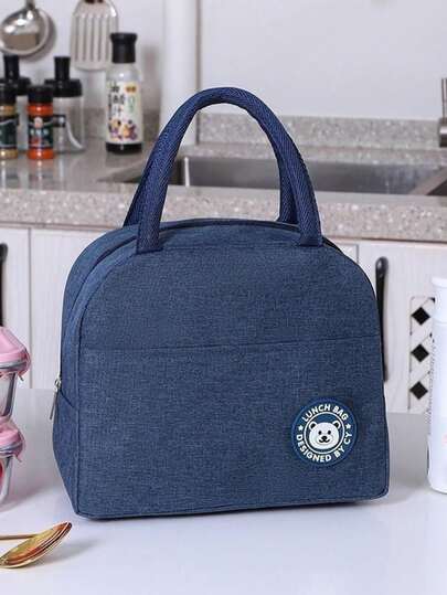 Kit 2 Bolsas Térmicas Portáteis Para Almoço – Marmiteira Impermeável Com Isolamento Térmico/ Ideal Trabalho e Escola