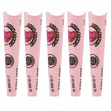 5 tubos/32 tubos, Papeles de liar cigarrillos en forma de cono LADY HORNET de color rosa, 3 piezas/tubo, Accesorios para liar a mano, Papeles de liar cigarrillos en forma de cono, Rellenar directamente con tabaco para su uso - Rosa - Ver 12