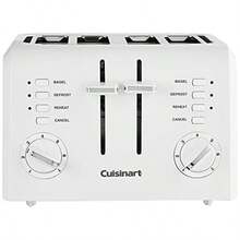 Cuisinart CPT-122 Tostador color Blanco 2 Piezas - 4 rebanadas - Ver 1