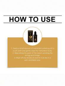 Aceite de cuidado para instrumentos de cuerda - Universal, conveniente y suave aceite protector para limpiar y mantener instrumentos de cuerda - Líquido - Ver 4