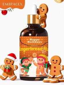 EMBRACEX. 100ml Gingerbread Fragrance Oil With Dropper, Suitable For Candle Making/Diffuser/Humidifier, Perfect For Daily Use And Christmas Gift - Gingerbread Man - View 13