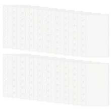 Product Seal Book Plastan A7 Size Sticker Book Sticker Book Backing Replacement Paper Transparent A7 A6 M5 Double-Sided Pockets 5 Holes 6 Holes Girls Boys Sticker Storage Push - 透明 - チェックする 8