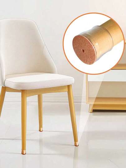 Transparent Table And Chair Protectors With Felt Pads - Anti-Scratch And Noise-Reducing Floor Protectors, Easy To Install, Suitable For Home And Office Use, Chair Foot Floor Protectors, Silent Silicone Solid Wood Chair Foot Pads Stool Leg Protectors, Thickened Wear-Resistant Leg Covers Foreign Trade Elastic Table And Chair Foot Covers, Suitable For Home Use