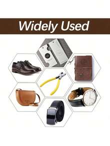 2mm Universal Handheld Watch Band Pliers Hole Punch Tool, Belt Hole Puncher For Leather Strap, Eyelet Punching Machine For DIY Crafting, Tag Puncher Tool For Watch Bands, Leather Crafting, Back To School Accessories, Durable Hole Punch Tool For Strap Adjustments - Đục lỗ - Xem 5