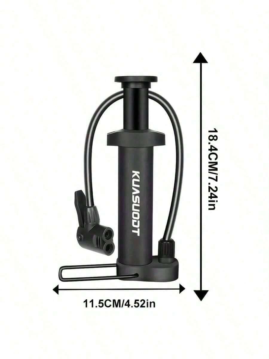 1 Buah Pompa Sepeda Manual dengan 3 Alat Pengisian Angin Multi-Nozzle, Estetis, Portabel, Direkomendasikan untuk Natal, Halloween, dan Hari Libur Lainnya, Cocok untuk Perbaikan Sepeda dan Penggunaan Bersepeda di Luar Ruangan - MultiWarna - View 1