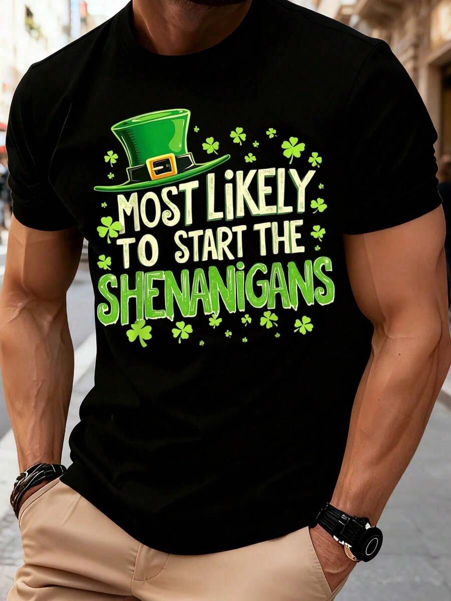 Men Outdoor Tees & Tanks - Black - View 1