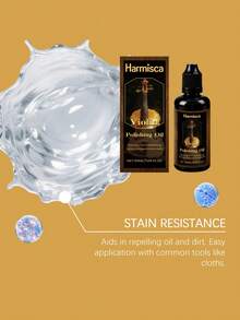 Aceite de cuidado para instrumentos de cuerda - Universal, conveniente y suave aceite protector para limpiar y mantener instrumentos de cuerda - Líquido - Ver 6