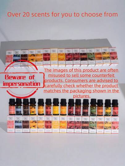 10ml Fruit Fragrance Essential Oils, Including Pineapple, Strawberry, Honey, Mango, Watermelon, Chocolate, White Tea, Cherry Blossom, Cantaloupe, Mango, Rose, Jasmine, Lemon, Peppermint, Apple, Sandalwood, Peach, Watermelon, Vanilla, Banana, Lavender, Coconut. Aromatherapy To Uplift Mood, Suitable For Diffusers, Wax Melts, Home Fragrance. 20+ Scents, Best Selling, Zero Profit Promotion, Increasing