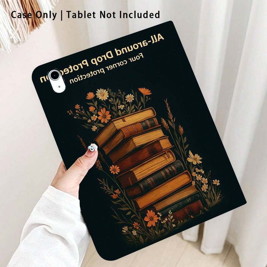1个带笔槽的翻盖式桌面保护套,兼容华为Matepad SE 11英寸/Matepad Pro 11英寸/Matepad 11.5英寸 2026、荣耀平板8/9/10、荣耀GT 11.5英寸/X7/X8A/X9/X8Pro/X9Pro/X10 PRO/V9/V8 Pro、S11/A11/A11+,兼容红米、苹果、OPPO、vivo等品牌,具备自动休眠/唤醒功能,适合开学季、情人节等场合。 - 彩色 - 查看 1
