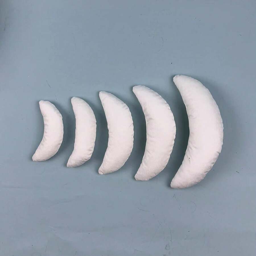Accesorios de fotografía para recién nacidos, almohadas para posar de frijoles, ayuda para posar, esencial para estudio, accesorios de fotografía para posar, 5 uds. - BLANCO - Ver 1