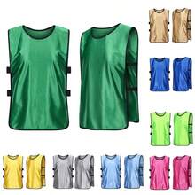 Chaleco dorado, azul lago verde, azul claro, balón de fútbol de entrenamiento regular, entrenamiento de primavera/verano, vacaciones, otoño/invierno - Multicolor - Ver 2