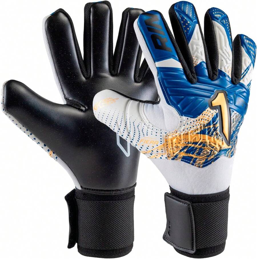 Guantes de Portero Fiera Training - Azul/Blanco - Ver 1