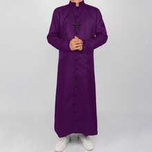 Men Cosplay Clothing - Blue - View 9