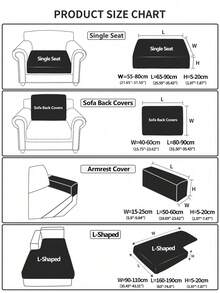 1 pièce Housse de coussin de siège de canapé élastique pour 4 saisons, Housse de canapé antidérapante, convient aux canapés en L et 1/2/3/4 places - Beige - Voir 2