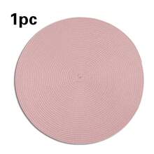 1/4/6 pièces Sets de table style bohème en PP, convient pour mariage, rassemblement campagnard, pique-nique, repas en extérieur, décoration de table pour anniversaire - Multicolore - Voir 16