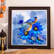 LaoJieYuan 2026 New Style Butterfly Birds And Flowers Printed Cross Stitch Kits DIY Hummingbird Pattern Embroidery New Fashionable Handmade Hanging Painting Craft Diy Kit Crafts Embroidered Embroidery Kit Cross Stitch Kits Crochet Kit Punch Needle Kit Sewing Accessories Sewing Kit Embroidery Thread Craft Kit Stitch Stuff Sewing Patterns Crochet Craft Supplies Embroidery Kit Beginners Sewing Pattern - Need to Embroider By Yourself, No Frame Included - View 6