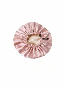 1pc Upgraded Double-Layer Adjustable Hair Drying Shower Cap, Multifunctional Shower Hat For Women - Multicolor - View 6