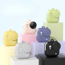 Funda de silicona Ultra suave para Insta Go, funda protectora para el cuerpo de la cámara, tapa de lente, funda antigolpes para cámara de acción para Insta GoUltra - Color rosa - Ver 4