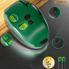 Nivel láser de 90 grados, nivel de línea infrarroja electrónica, herramienta de nivel de pared de larga distancia de alta precisión, medidor portátil alimentado por batería - 1 - Ver 1