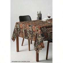 Brown  Tablecloth, Table Cloth, Picnic Cloth - Standard - View 3
