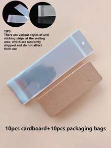 200pcs/198/196/100/98/20/Set Keychain Display Cards, Jewelry Storage Cards, Gift Packaging Label Cards, Keychain Storage Cards, Necklace Display Cards - Multicolor - View 14