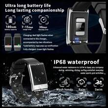 LIGE New Smart Bracelet With 120+ Sports Modes, Women's Health Monitoring, Step/Calorie/Distance Tracking, 24/7 Heart Rate Monitoring, Scientific Sleep Tracking, Blood Oxygen Detection, Splash-Proof, Sports Tracking, Alarm Clock, Fashionable Multifunctional Bracelet, Unisex Design - 1 Set - View 6