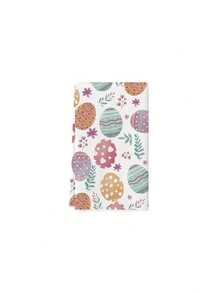 1/2/4件装复活节厨房毛巾，色彩鲜艳的鸡蛋爱心复活节花卉图案厨房毛巾，春季农舍假日手巾，尺寸15.7x23.62英寸 - 彩色 - 查看 10