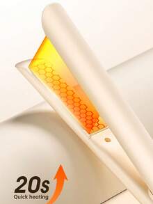 迷你无线直发卷发器二合一，低功率，小巧加热板，USB供电（不可充电），适合宿舍使用 - 彩色 - 查看 7