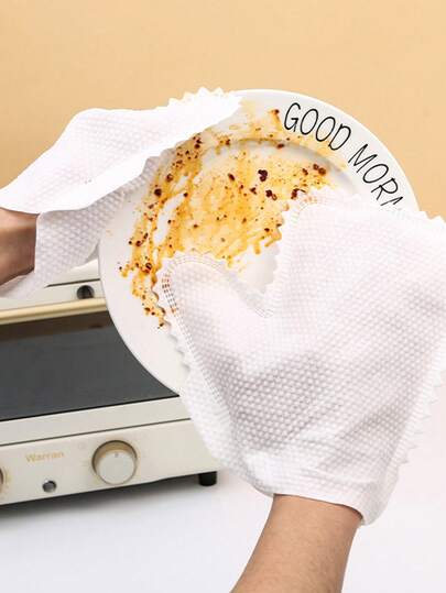 10/30pcs Disposable Cloth Gloves, Dust Removal Gloves - Multi-Purpose Wet And Dry Dual-Use, Easy Cloth Gloves, Convenient For Dust Removal, Suitable For Cleaning Kitchens, Living Rooms, Bedrooms, Cars, Furniture, And Windows. Cleaning Cloth, Disposable Household Dust Removal Cloth Gloves. Dust Removal Supplies, Cleaning Tools, Household Cleaning Personal Care Products