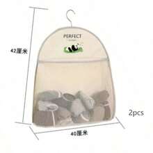 New Simple Storage Hanging Bag, Multi-Layer Wardrobe Hanging Underwear Organizer Bag, Wall-Mounted Dorm Storage - Multicolor - View 12
