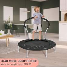 Leisure Trampoline - Dark Black - View 7