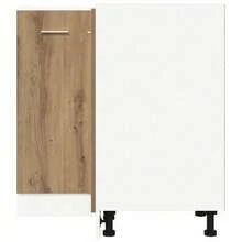 vidaXL Küchenschrank Lyon Artisan-Eiche 75,5x75,5x81,5 Cm Holzwerkstoff - Gelb - Übersicht 4