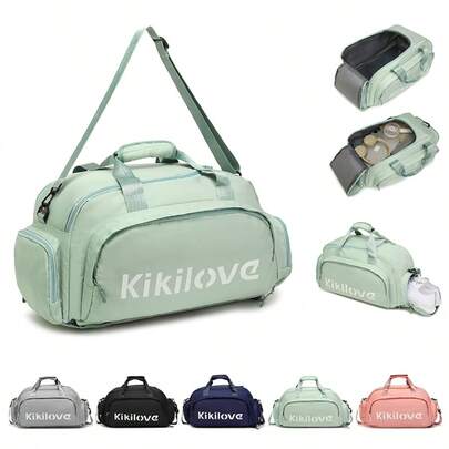 kikilove Fitness Bag, Handbag, Sports Bag For Men And Women, Outdoor Fitness Portable Bag, Ultra-Light Large Yoga Sports Travel Backpack