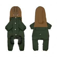 (Small Dog) Pet Clothes, Dog Four-Leg Jacket, Windproof Hooded Jacket, Outdoor Coat With Reflective Strips, Adjustable Drawstring - Multicolor - View 28