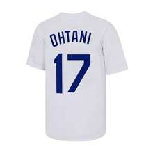 Men's # 17 Shohei White Los Angeles Baseball Jersey Delicate Exquisite Embroidered T-Shirt  Training Competition Sports Baseball Shirt - 白色 - 查看 3