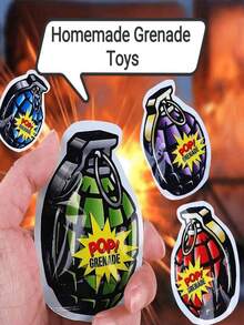 【每包10个/30个/50个/100个/200个】CS场景减压球，趣味十足，放松身心。非常适合办公室恶作剧、愚人节玩笑和课堂娱乐。老少皆宜，乐趣无穷。可用作课堂奖励、生日礼物、监狱日礼物或办公室减压玩具。 - 彩色 - 查看 7