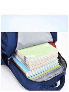 3-8 Years Old Unisex Student Backpack, Fashionable And Style, Adjustable Shoulder Straps And Zipper Closure, Adjustable Chest Clip To Prevent Shoulder Strap Slippage - Bag - View 5