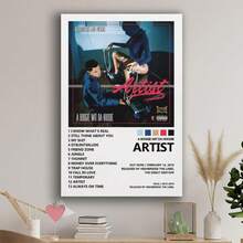 Framed  A Boogie Wit Da Hoodie Posters Artist Poster Album Cover Poster Posters For Room Aesthetic Canvas Wall Art Bedroom Decor - Framed(框架) - 查看 2