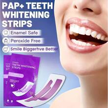 PAP+干贴+紫色牙齿美白贴，牙齿美白，牙贴，深度清洁，口腔护理，美白贴，清新口气，美白贴，适合旅行和居家使用，紫色美白，干贴 - 紫色+PAP+乾貼+牙貼 - 查看 6