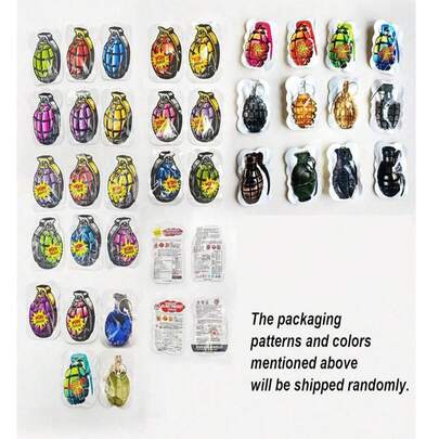 【每包10个/30个/50个/100个/200个】CS场景减压球，趣味十足，放松身心。非常适合办公室恶作剧、愚人节玩笑和课堂娱乐。老少皆宜，乐趣无穷。可用作课堂奖励、生日礼物、监狱日礼物或办公室减压玩具。