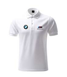 Men's Shirt, Polo Shirt, BMW MotorSport Version Shirt, Men's Blouses - 白色 - 查看 1