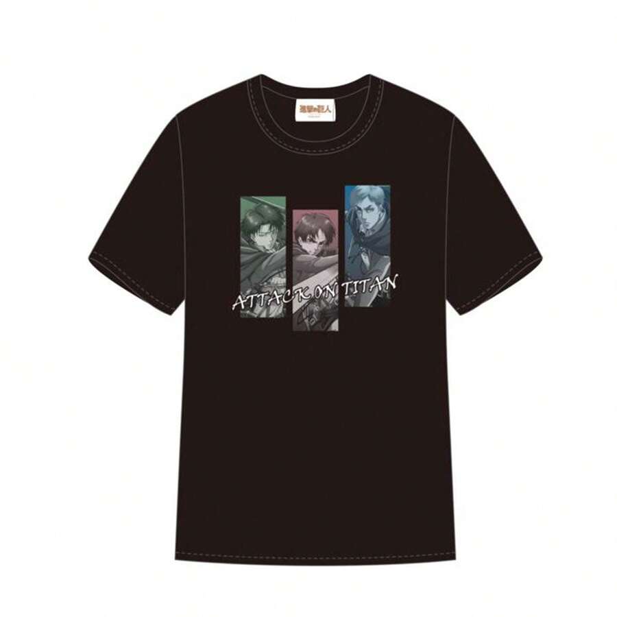 Men Outdoor Tees & Tanks - Black - View 1